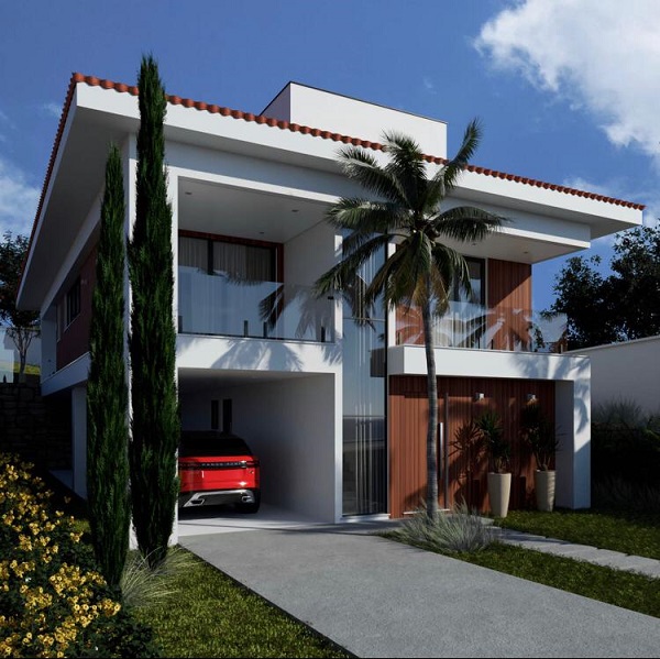 Projeto estrutural de residência unifamiliar com 280m² em Santo Amaro da Imperatriz – SC