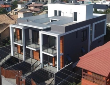 Projeto estrutural de residência multifamiliar com 650m² em concreto armado no bairro Morro das Pedras, Florianópolis