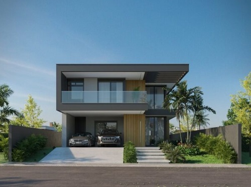 Projeto estrutural de residência unifamiliar de 300m² em concreto armado no bairro Ingleses, Florianópolis. Desenvolvido por engenheiro civil Felipe Dircksen na Grande Florianópolis.