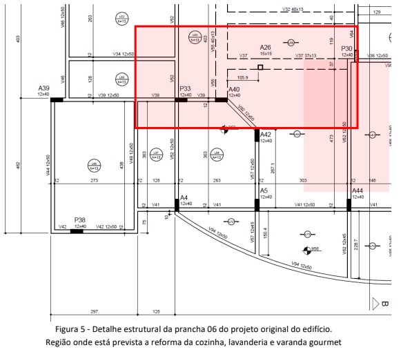 Avaliação estrutural preliminar em apartamento no bairro Jurerê – Florianópolis SC