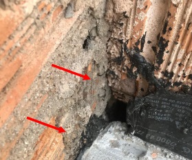 Inspeção técnica de sistema de impermeabilização com manta asfáltica em cobertura de edifício em Capoeiras - Florianópolis. Desenvolvido por engenheiro civil Felipe Dircksen na Grande Florianópolis.