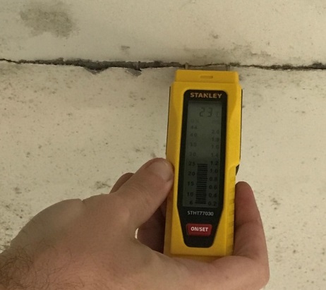 Avaliação de infiltrações em imóvel residencial localizado no Roçado – São José SC