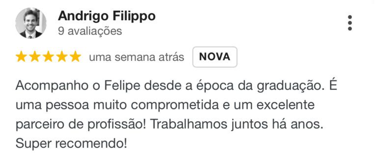 Depoimentos de clientes sobre serviços de engenharia estrutural e laudos técnicos